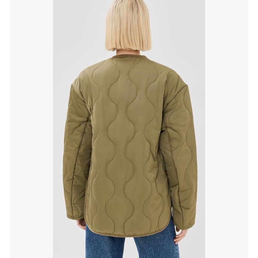 New pistola Elva puffer jacket admiral green sz large - Picture 3 of 8